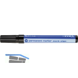 LYRA Permanent-Marker 111 Strichbreite 2-6 mm schwarz schr�ge Spitze