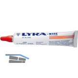 LYRA Signierpaste 115 rot in Tube mit Schreibkugel