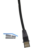 MITUTOYO Verbindungkabel U-WAVE T Modell F gerades Modell ohne Datataste