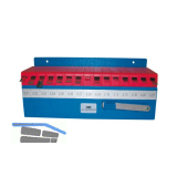 HELIOS PREISSER F�hlerlehrenband-Set Steigung 0.30-1.00 mm im Wandhalter