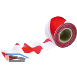 SCHULLER Absperrband rot/wei� B=70mm L=200m St�rke 25�