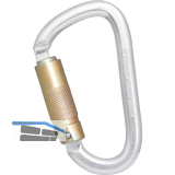 KRATOS Karabiner Stahl keylock natur �ffnungsweite 22 mm