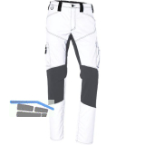 K�BLER Stretchhose Activiq wei�/anthrazit 48