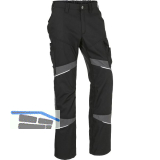 K�BLER Bundhose Activiq cotton+ schwarz/anthrazit 48