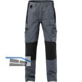 FRISTADS Stretchhose Service 2700 PLW Farbe grau/schwarz 58