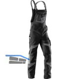 K�BLER Latzhose Activiq 3250 schwarz/anthrazit 56