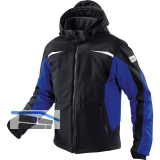 K�BLER Winter-Softshelljacke Form 1041 schwarz/kornblau S