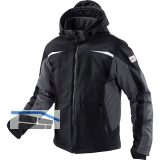 K�BLER Winter-Softshelljacke Form 1041 schwarz/anthrazit S