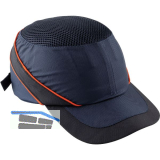 DELTA PLUS Ansto�kappe Air Coltan verstellbar marineblau/orange