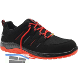 ELTEN Sicherheitshalbschuh Maddox Black-Red Low ESD S3 SRC 47