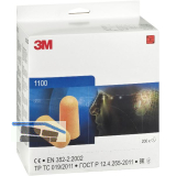 3M Geh�rschutzst�psel 1100 SNR=35 dB Inhalt 200 Paar