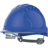 JSP Industrieschutzhelm EVO�3 EN 397 OneTouch-Gleitverschluss Farbe blau