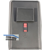 ELMAG Schwei�er-Handschild PVC mit Gl�ser 90 x 110 mm