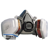 3M Atemschutzmaske 6223M Set Schutzstufe A2P3 mit Ausatemventil