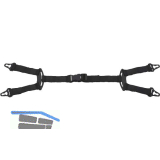 DELTA PLUS Kinnriemen 4-Punkt - 10 St�ck