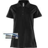 ACODE Damen Polo-Shirt Code 1723 PIQ schwarz XL