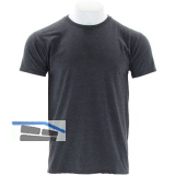 FRUIT OF THE LOOM T-Shirt Iconic T Type F130 dunkelgrau/meliert L