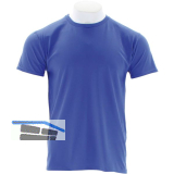 FRUIT OF THE LOOM T-Shirt Iconic T Type F130 royalblau L