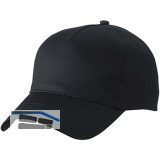 Kappe 5 Panel MB 6117 Farbe schwarz One Size