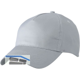 Kappe 5 Panel MB 6117 Farbe grau One Size