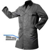 K�BLER Mantel Vita Mix anthrazit/schwarz XL