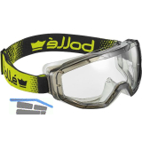 BOLL� Schutzbrille Globe Sichtscheibe klar, Rahmen Schwarz/Kristall