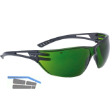 BOLL� Schwei�erschutzbrille Slam Sichtscheibe Gr�n, Rahmen Schwarz