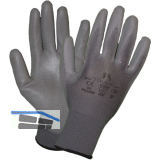 STAFFL Schutzhandschuh PU-Touch grau Gr��e 8