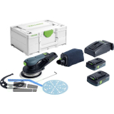 FESTOOL Akku-Exzenterschleifer ETSC 2 150 Plus 18 Volt / 4,0 Ah (IEC) Li-Ion