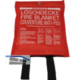 GLORIA Feuerl�schdecke aus Glasfasergewebe 1100 x 1100 mm DIN EN 1869:2001