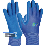 GEBOL Kinder Schutzhandschuh Kids Farbe blau Gr��e 5-8 Jahre