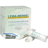 LEINA Fixierbinde elastisch wei� DIN 61634-FB 10 cm breit 4 m lang