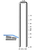 ALSAFIX Klammern Type L 40 mm aus Stahldraht verzinkt (12100 St�ck)