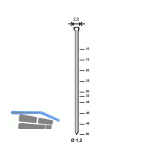 ALSAFIX Stauchkopfnagel J 30 mm aus Stahldraht verzinkt (10000 St)