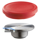 BESSEY Kugeldruckplatte zu Schraubzwinge mit Ausladung 100-120 mm