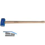 SONNECK Steinschlegel 4000 g mit Eschenstiel