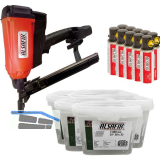 ALSAFIX Gasnagler SET F22/35 10.000 N�gel inkl. 10 Gaskartuschen