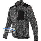K�BLER Strickjacke Form 1441 anthrazit/schwarz S