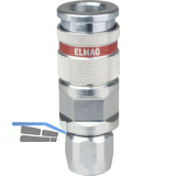 JWL Stahlkupplung DN 7,8 mit PUR Anschluss 6,5x10 mm