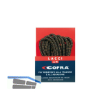 COFRA Schuhb�nder schwarz/braun 90 cm