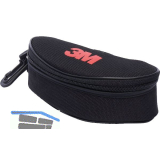 3M Brillenetui Maxim mit Rei�verschluss, Schnappklammer und G�rtelschlaufe