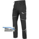 K�BLER Bundhose Iconiq 2340 schwarz/anthrazit 54