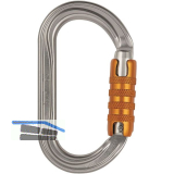 TEUFELBERGER Karabiner OK f�r Asap silber/gold �ffnungsweite 22 mm