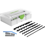 FESTOOL Schlangenbohrer-Set SYS3 S 76-SB CE-SORT/6 6-teilig