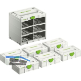 FESTOOL Systainer� Rack SYS 3-RK/6 M 337-Set 396 x 296 x 330 mm