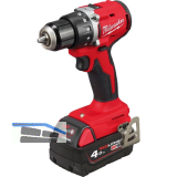 MILWAUKEE Akku-Bohrschrauber M18 BLDDRC-402C 18 Volt / 4,0 Ah (IEC) Li-Ion