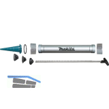 MAKITA Beutelhalterohr Aluminium L�nge 530 mm f�r Schlauchbeutel 600 ml