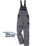 KANSAS Latzhose Icon grau/schwarz 46