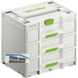 FESTOOL Systainer� SYS3-SORT/3 M 337