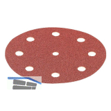 FESTOOL StickFix Schleifbl�tter Rubin 125 mm Korn 180 f. Holzwerkstoffe /50 St.
